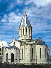 Cathedral of the Holy Savior in City of Shushi.